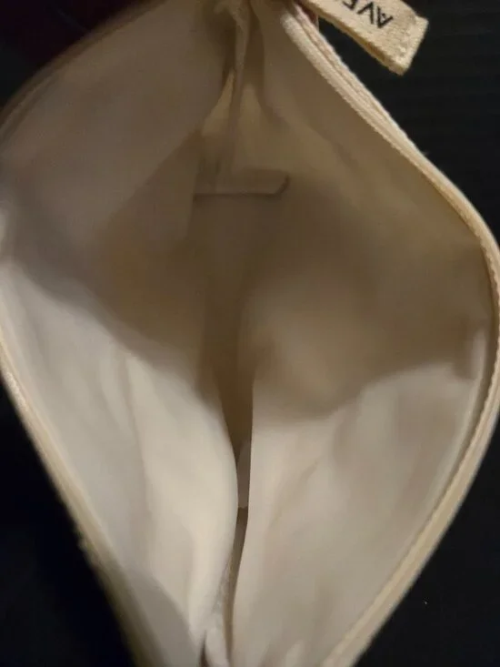 Aveda Makeup Pouch Cosmetic Bag White - Picture 5 of 6